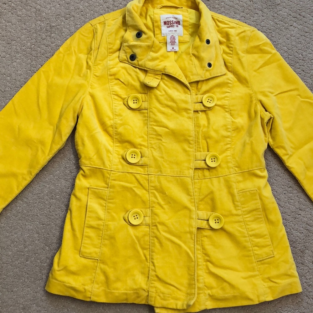 Yellow Peacoat